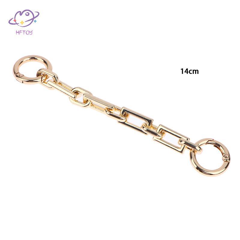 HFTOY Túi Nối Dài Dây Đeo Ngang Ví Túi Dây Xích Túi Xách Khóa DIY Dây Xích Thay Thế Quyến Rũ Túi Đeo Vai Phụ Kiện ~