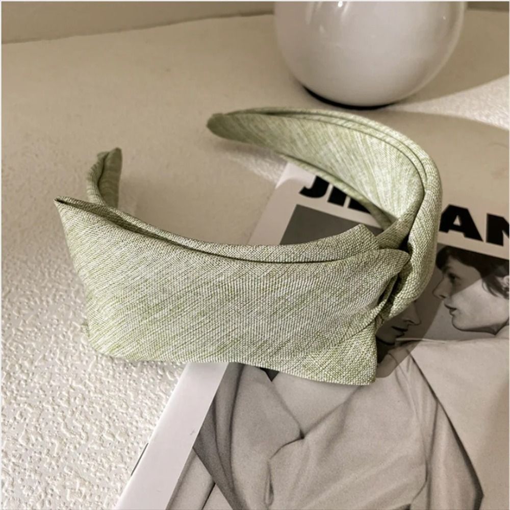 Băng đô cotton họa tiết TRACELIOIAN, Băng đô dệt kim cotton đan phong cách Hàn Quốc, Viền rộng thời trang kết cấu xù mềm mại Phụ kiện tóc nữ Sử dụng hàng ngày