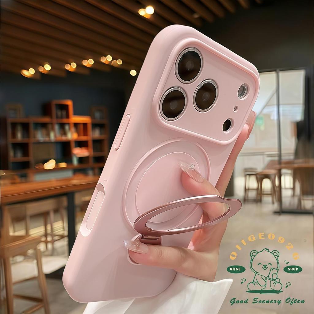 【 Ốp lưng iPhone17 】 Hỗ trợ xoay chất lỏng cho da Vỏ điện thoại iphone17 Pro Max 16 15 14 13 cho vỏ iPhone Vỏ mềm silicon TPU chống sốc
