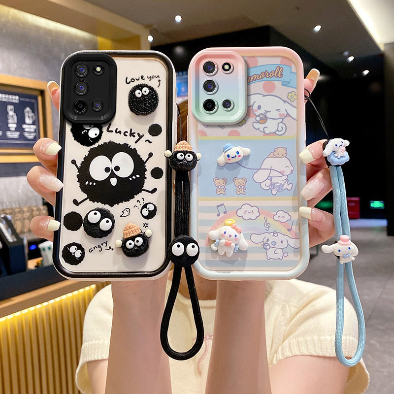 Ốp lưng samsung a31 Vỏ điện thoại búp bê 3D dễ thương bts