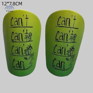 ELBBKG 1 Cặp Bóng Đá Shin Pad Chống Mài Mòn Chống Sốc Bảo Vệ Chân Nhẹ Di Động Huấn Luyện Chân Ban Mới