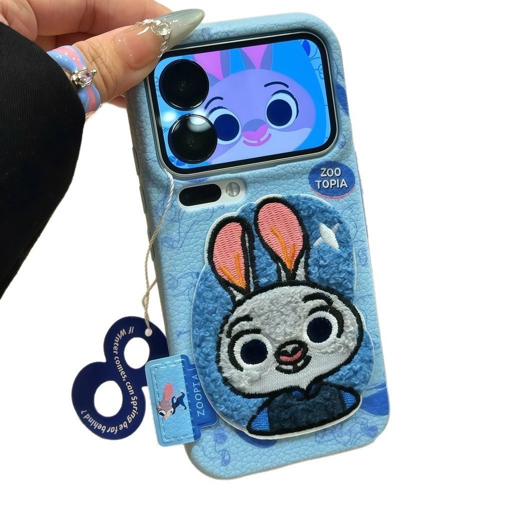 Thích hợp cho iPhone17ProMax Ốp Điện Thoại 16 / 15 Phong Cách Mới Air / 14 Thêu 13 / 12 Judy Nick