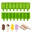 PCF * Dễ Dàng Làm Sạch 8 Khoang Khuôn Silicon Để Làm Kem Giải Pháp Bảo Quản Nhỏ Gọn