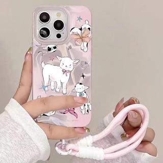 Ốp Lưng Bướm 3D Nơ Cừu Hợp Thời Trang Cho POCO X7 M7 X6 X5 M6 X3 Pro F5 M5 M4 5G M5S C75 5G C85 C61 4G C65 C71 Vỏ Điện Thoại Dây Buộc Bé Gái