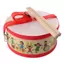 CODECOVED Nhạc Cụ Tay Trống Đồ Chơi, Nhạc Cụ Gõ Hai Mặt Nhạc Cụ Đồ Chơi, Tambourine Montessori 6 Inch 8 Inch Học Gỗ Trẻ Em Trống Đồ Chơi Trẻ Em Bé