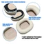 BTM Gói 2 Đệm Tai Thay Thế Bọt Mềm Cho Tai Nghe H1s Tai Nghe Over Earpads Cung Cấp Earmuff