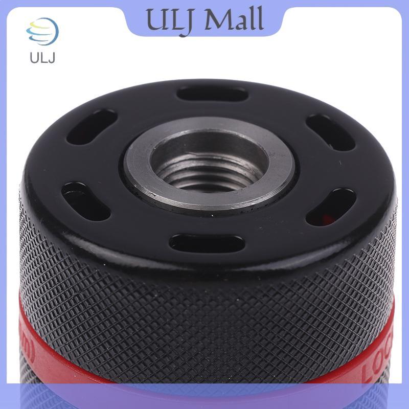 Đầu khoan Ratchet kim loại không cần chìa khóa ULJ, Chuck tự khóa, 10mm 13mm, Chuyển đổi thay đổi nhanh, cho ổ cắm & tuốc nơ vít mũi khoan.