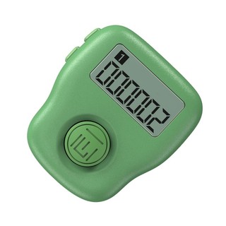 QUUM USB có thể sạc lại Bộ đếm ngón tay kỹ thuật số Phát sáng trong bóng tối Thiết kế tiện dụng Chất liệu ABS cầm tay cho thể thao Inve