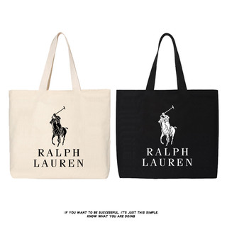 Ralph Lauren Túi Vải Thương Hiệu Hàng Hóa Thân Thiện Với Môi Trường Mua Sắm Dung Tích Lớn Đi Chơi Thời Trang Một Mảnh