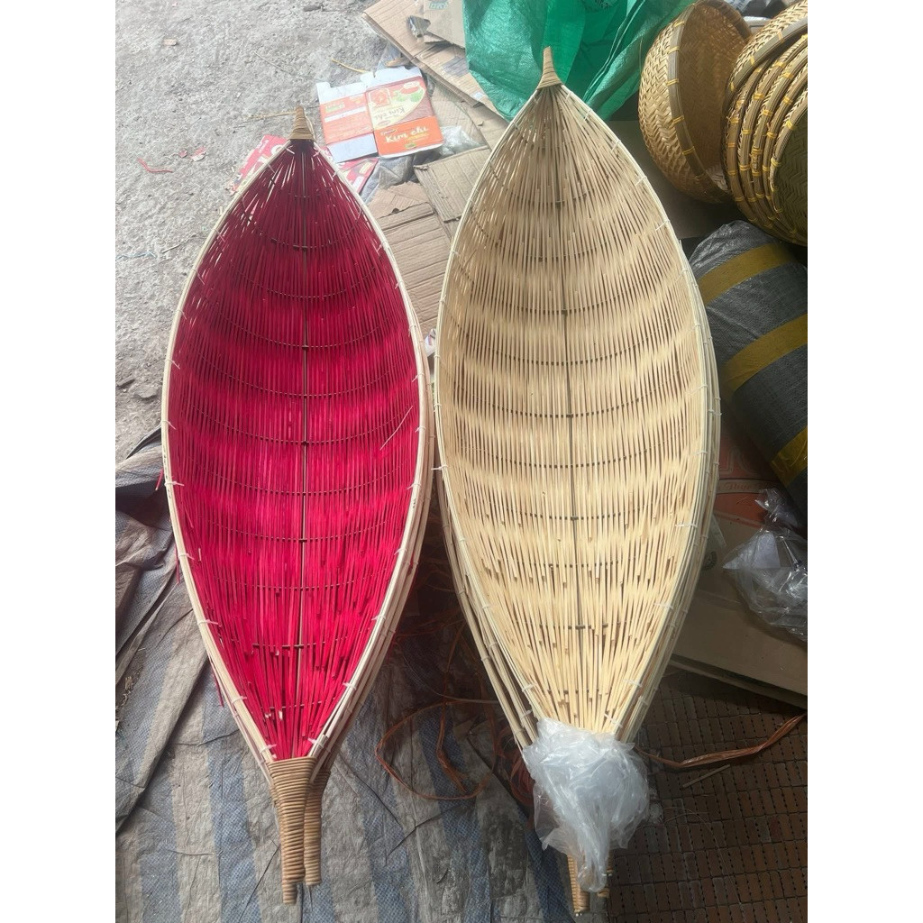 Thuyền tre, thuyền mây, thuyền tăm, thuyền decor