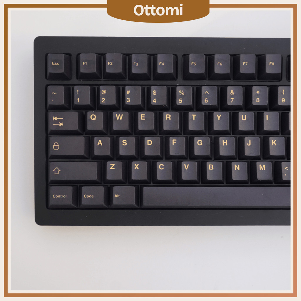 Keycap Black & Gold Chiến Thắng Hoàng Kim, Cherry Profile, Nhựa PBT Dày 134 Nút, In Dye-sub 5 Mặt | BigBuy360 - bigbuy360.vn