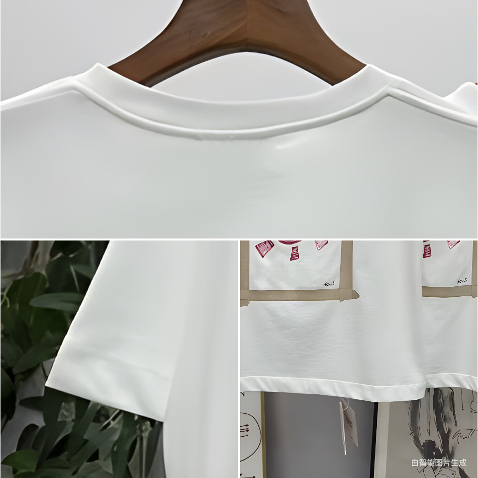 Mới cổ điển: Áo thun nữ tay ngắn cổ tròn, chất liệu cotton cao cấp, in hình đẹp mắt cho mùa hè