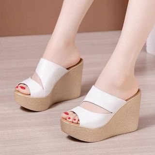 DÉP XUỒNG DA XỊN KHOÉT HÔNG 10P DÒNG HÀNG CAO CẤP11NNBB hh