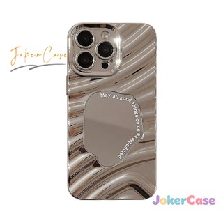 Vỏ Cho IPhone 17 16 14 15 11 13 12 Pro Max X XS Max XR 15 14 16 7 8 Plus SE 2 3 Gương Trang Điểm Mát Mẻ Sáng Tạo Vỏ Mềm