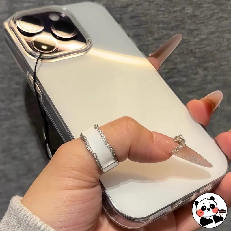 Ốp Điện Thoại Màu Trắng Kem Cho Tecno Pova 7 Neo Camon 40 Premier 30 30S 20 19 Pro 16S 15 Air 12 Pop 10 10C 9 8 7 Pro 5G 4G Vỏ Ins Phong Cách Dễ Thương Vỏ IMD Đơn Giản