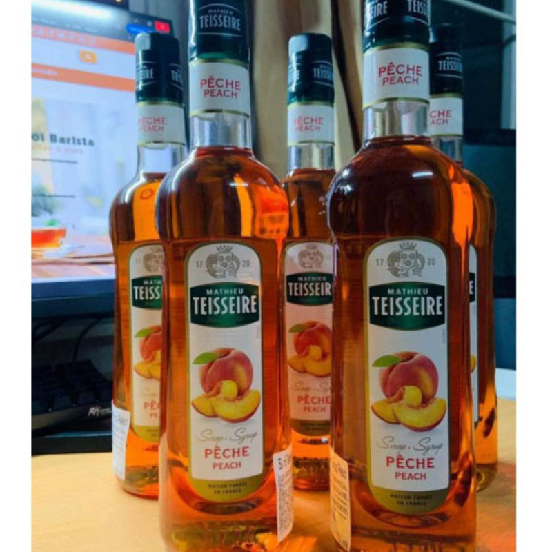 Siro Teisseire Chính Hãng 700ml Đủ Hương Vị Dành Cho Pha Chế Chuyên Nghiệp, Syrup Pha Chế Cao Cấp