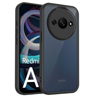 Dành Cho Redmi A3 / A3X 4G Ốp điện thoại Cứng Mờ Da-Cảm Giác Mềm Khung TPU Chống Sốc Mỏng Vỏ