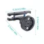 Giá đỡ đèn hậu xe đạp EDIWANY, Giá đỡ xe đạp có thể điều chỉnh bền bỉ, Giá đỡ đèn hậu nhẹ bằng hợp kim nhôm cao cấp cho Varia Radar đi lại