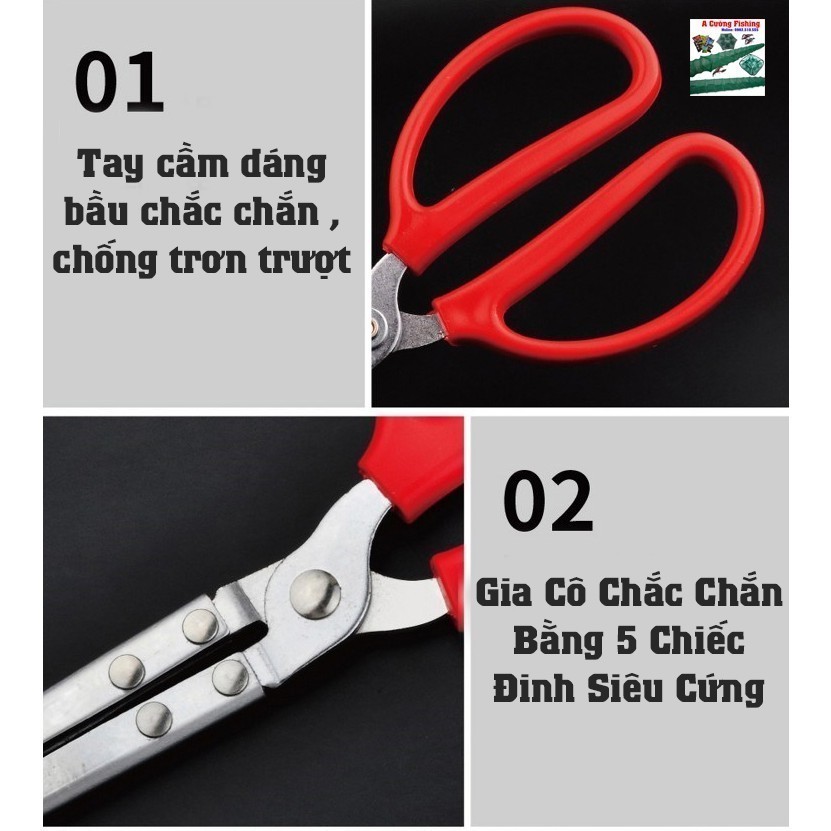 【24H】Kẹp Bắt Lươn Vàng Đặc Biệt - Chống Trượt Ưu Việt - Ứng Dụng Rộng Rãi Trong Ngư Nghiệp