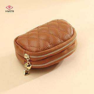 Ví Đựng Tiền Xu Bằng Lưới Có Dây Kéo HWETR | Túi Đựng Thẻ Mini Nhỏ Gọn Tiện Lợi Cho Nữ Thời Trang