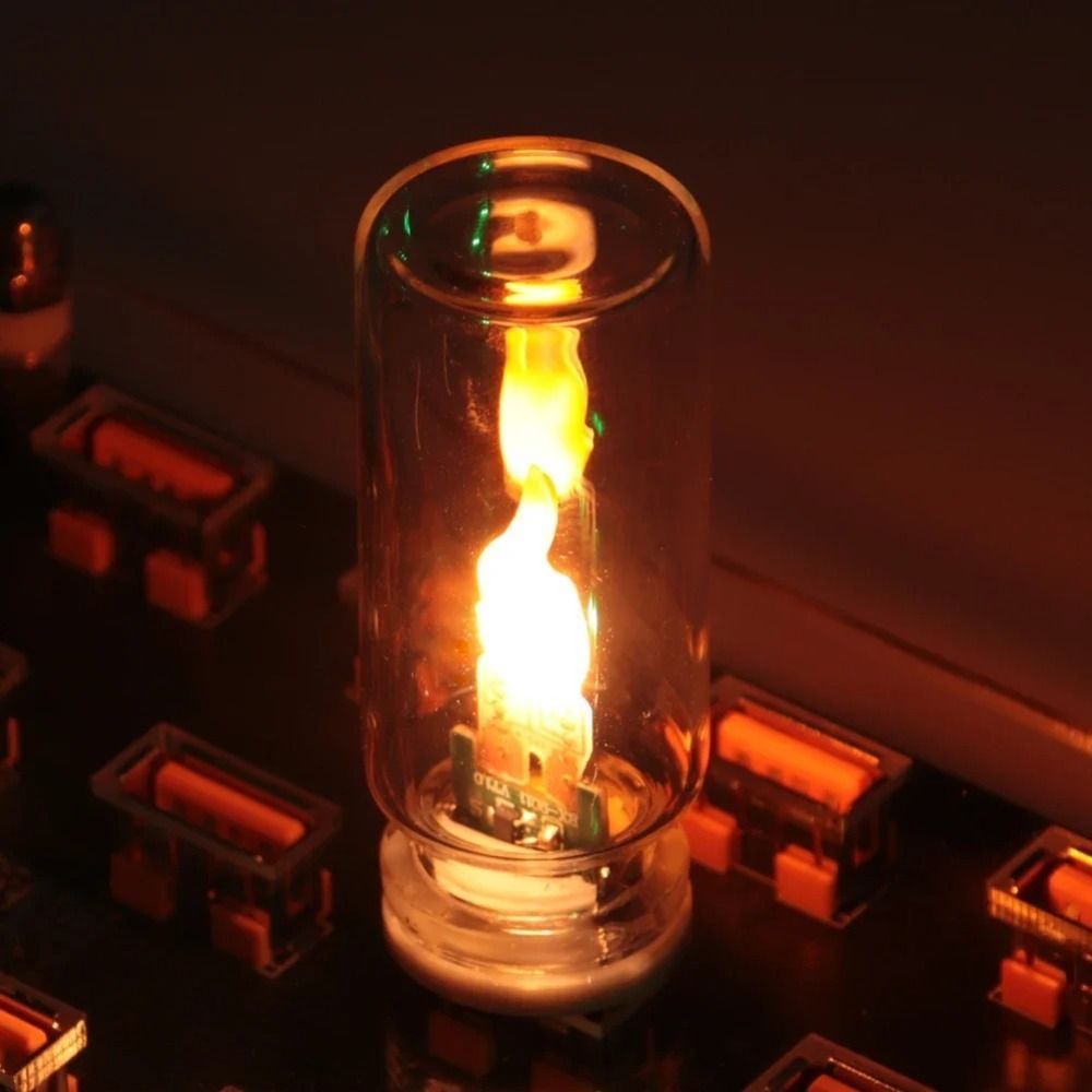 Đèn khí quyển FLAZEA LED USB dạng ngọn lửa, phù hợp trang trí trong xe và nhà
