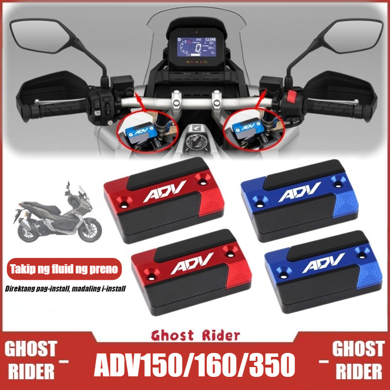 Dành Cho Xe HONDA ADV150 ADV160 ADV350 CNC Nhôm Phanh Chất Lỏng Nắp Xi Lanh Chủ