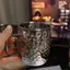 Cốc thép không gỉ DONOVANQQ, Nga Drinkware Moscow Mule Mug, Đồ dùng dự tiệc Thanh Dụng cụ Cốc rượu Bia Thanh