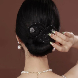 Lười Niuniu Nhật Bản - Dụng cụ kẹp tóc uốn bóng đầu nơ đơn giản và tiện lợi
