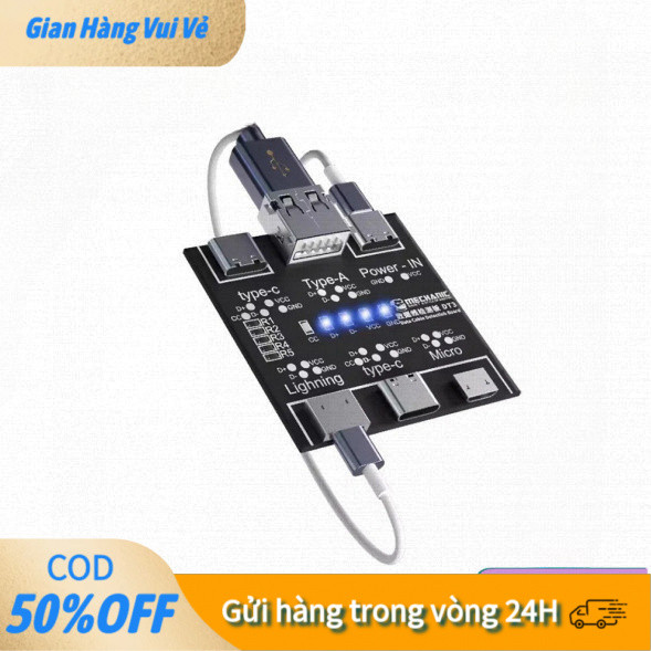 【24H】"Công cụ kiểm tra cáp sạc nhanh và dữ liệu cho điện thoại giúp xác định chính xác tình trạng hoạt động của cáp "