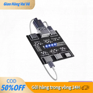 【24H】"Công cụ kiểm tra cáp sạc nhanh và dữ liệu cho điện thoại giúp xác định chính xác tình trạng hoạt động của cáp "