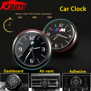 Đồng hồ ô tô BMW Dạ quang Min Đồng hồ kỹ thuật số Cơ khí Đồng hồ thạch anh Đồng hồ ô tô Kẹp khí cho BMW G50 G20 G30 G01 G02 G05 F70 G45 F48 F25 F15 F20 F30 F10 F45 E60 E90 E84 Phụ kiện