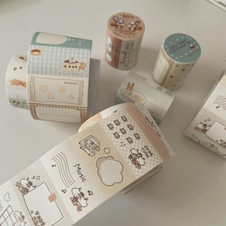 Sticky note mini dạng cuộn Rolling Island có thể xé