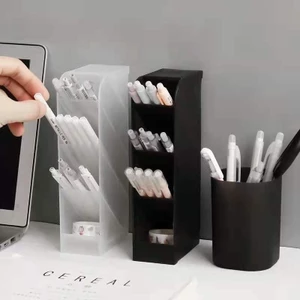 Kệ Nhựa ngăn đựng bút,Mỹ Phẩm, Đồ Trang Điểm, Đồ Dùng,Hộp Ống Cắm Bút FE123