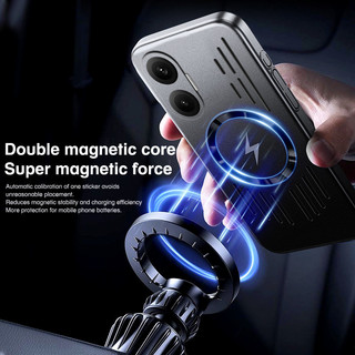 Ốp điện thoại tản nhiệt sạc không dây từ tính cho Redmi Turbo 4 Pro Vỏ cứng siêu mỏng đơn giản