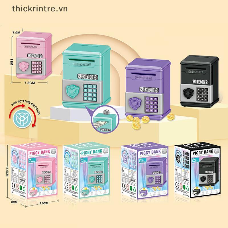 THI Kích Thước Sáng Tạo Tiết Kiệm Ngân Hàng Trẻ Em Lưu Trữ Heo Ngân Hàng Cô Gái cậu bé Hộp Bảo Quản Quà Tặng Sinh Nhật VN