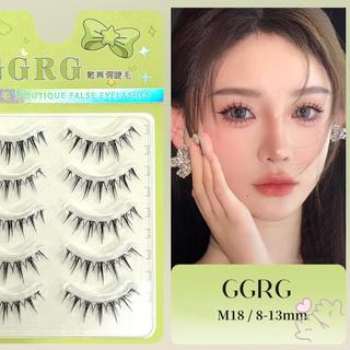 M18 Lông Mi Giả Quỷ Nhỏ - Thân Trong Suốt Uốn Cong Để Trang Điểm Mắt