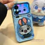 3D DIY Dễ Thương Sang Trọng Thỏ Cáo Ốp Lưng Điện Thoại iPhone 17 16 15 14 13 12 11 Pro Max X Xr Xs Max 7 8 Plus SE2020