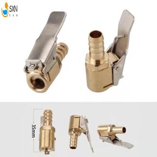 Lốp Không Khí Chuck Với Kẹp Adapter Đầu Nối Nhanh Dòng Chảy Đóng Lốp Chuck Cho Lốp Máy Đo Áp Suất
