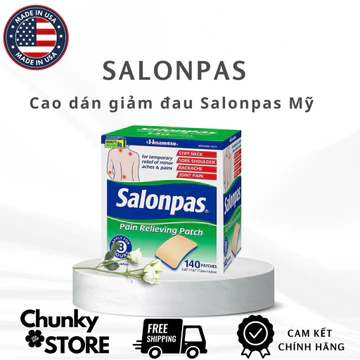 [ Hàng AIR] Cao dán giảm đau Salonpas của Mỹ