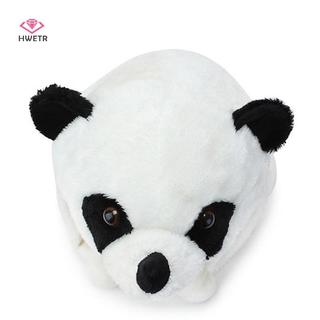 Mũ Gấu Trúc Có Pom và Dây Điều Chỉnh Cho Người Lớn và Trẻ Em - Giữ Ấm Mùa Đông