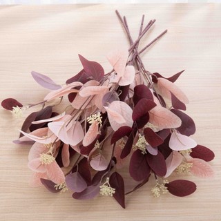 Cành Lá Khuynh Diệp Giả 52cm Trang Trí Nhà Cửa Decor Phòng Khách Bắc Âu Vintage Hoa Cao Cấp Phụ Kiện Chụp Ảnh Bình Để Bàn Sang Trọng Táo Nhựa Lụa Đỏ Cam Hồng Xanh Đám Cưới Sự Kiện Nội Thất Hiện Đại Độc Đáo Bền Tươi Sáng Sắc Sảo Lung Linh