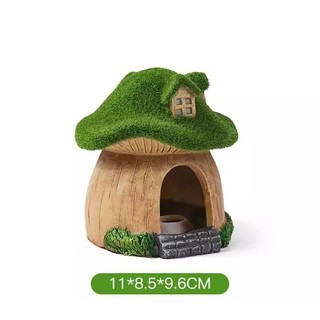 Cảnh quan bể cá Nấm mũm mĩm rêu - Đồ trang trí bằng nhựa mô phỏng, Nơi ẩn náu cá & tôm, Đá giả & Cây thủy sinh