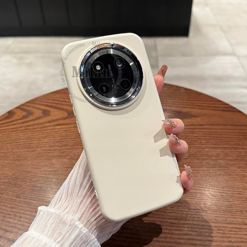 Ốp điện thoại Honor X9D X9C X9B X9A 5G Vỏ thông minh Honor X9C Vỏ mềm silicon màu trơn Vỏ điện thoại hấp thụ sốc Khung gương mạ điện