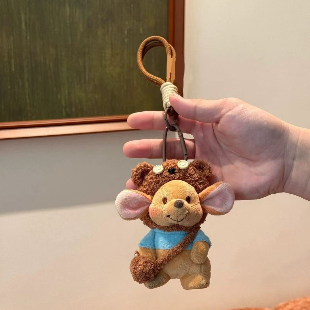 Thời Trang Mới Dễ Thương Đậu Hoạt Hình Lợn Sang Trọng Mặt Dây Chuyền Túi Quà Tặng Quyến Rũ