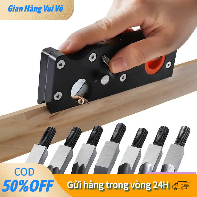 【24H】Máy Bào Tay Gỗ Cắt Tỉa Góc Bo Tròn Radian, Dùng Cho Gỗ Thủ Công DIY, Bào Mép Cạnh Gỗ Chính Xác Dễ Dùng