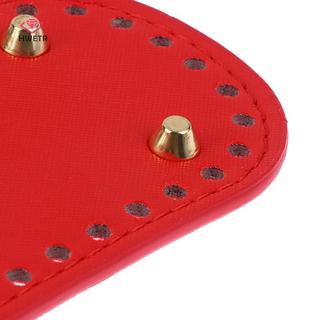 HWETR 1 8x18cm Hình Bầu Dục Đáy Dài Cho Túi Dệt Kim Túi Da Handmade Đáy Có Lỗ DIY Móc Túi Đáy Phụ Kiện Mới