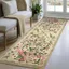 Thảm hành lang hoạ tiết hoa phong cách Pháp – 2 loại đế: nhung nước đế chấm chống trượt / giả lông cừu đế giặt nước, dùng cho sảnh, lối đi, cạnh giường