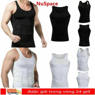 NUSSPACE Nén Vest Kiểm Soát Bụng Quần Lót Nam Giảm Béo Áo