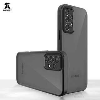 Dành Cho Samsung Galaxy A33 5G / A52 / A52s / A53 5G Ốp điện thoại Cứng Trong Suốt Da-Cảm Giác Mềm Khung TPU Chống Sốc Mỏng