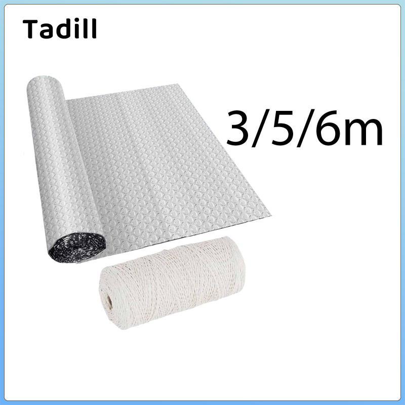 Tấm phản quang Tấm cách nhiệt cuộn nhiệt ngoài trời đôi phản quang cách nhiệt bong bóng cho cửa nhà kính Tấm trần